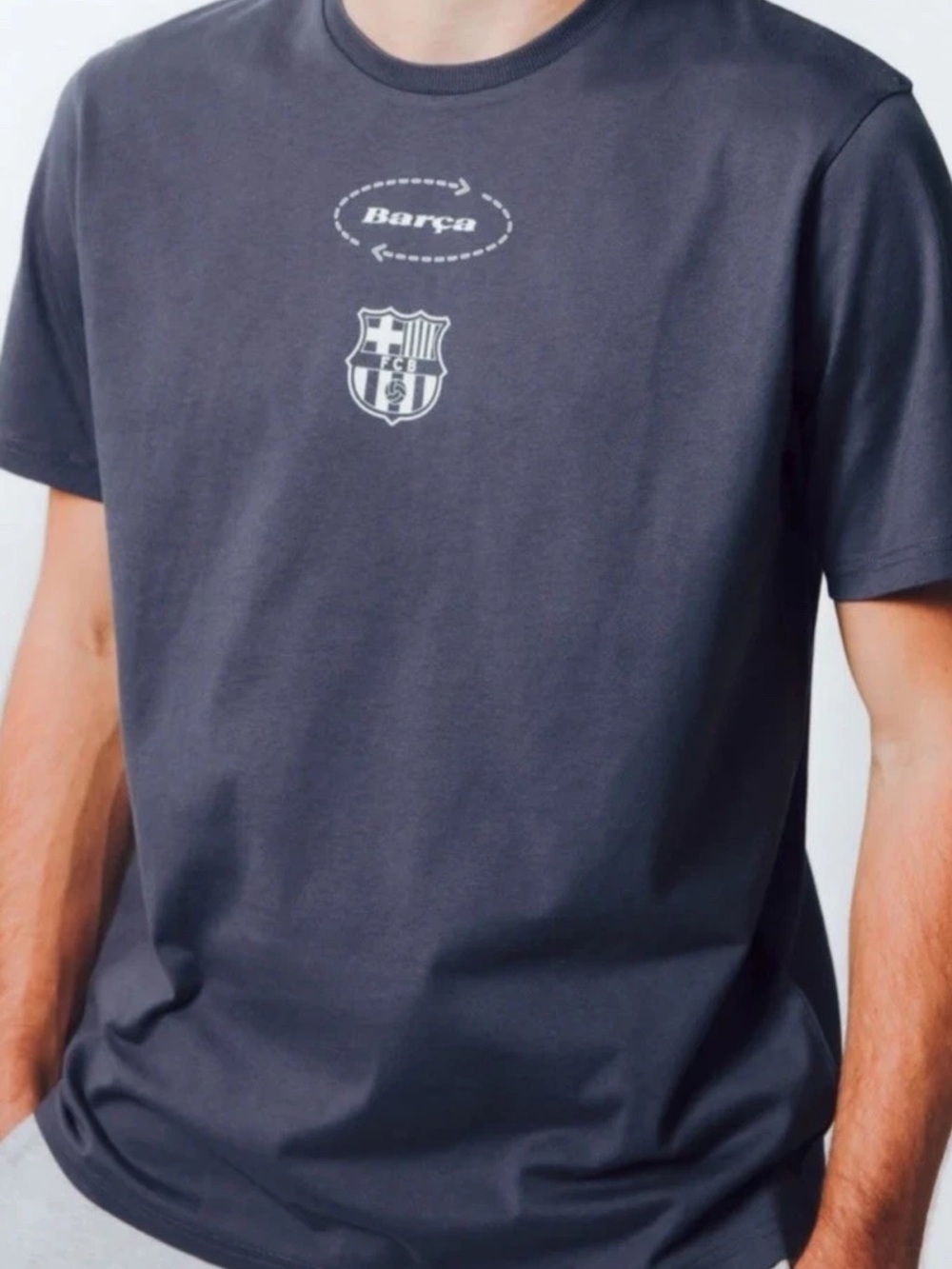 FC BARCELONA international Soccer Club Graphic Tshirt Size XXL World Cup Spain